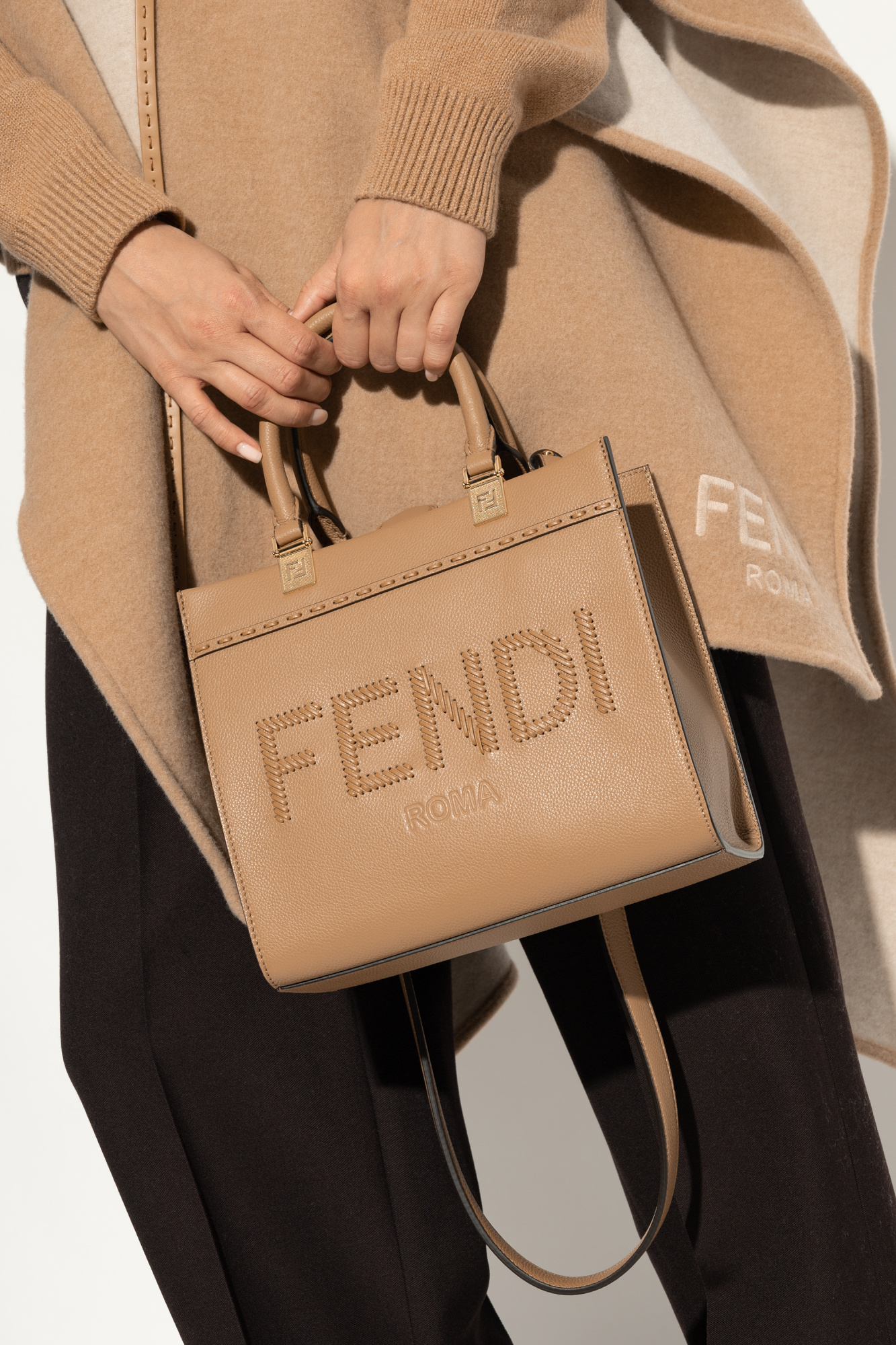Fendi Sunshine Small shopper bag | Women's Bags | Vitkac
